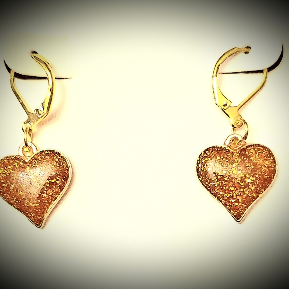 Hand crafted leverback earrings